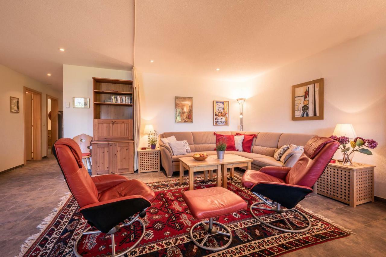 Roossi-Huus 3 Apartman Wengen Kültér fotó